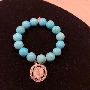 Power Beads by Jen Blessed mother turquoise bracelet